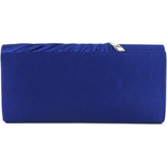 Women Clutch Handbag Fashion Royal Blue - Picture 4 of 6